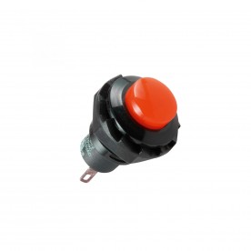 Buton comanda, 250V, 1circiut, rosu - SP 12/RD